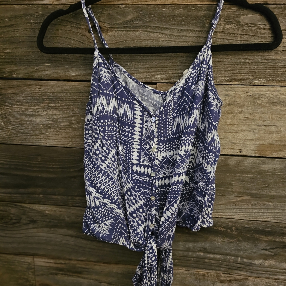 Women's button down camisole